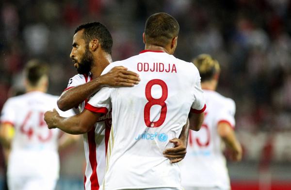 Η συνάντηση δυο πρώην παικτών του Ολυμπιακού