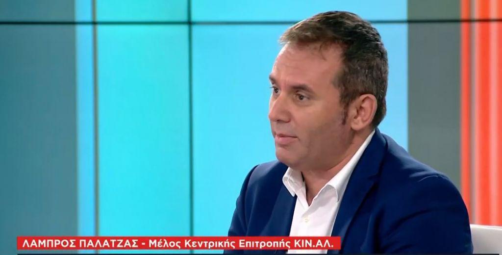 Λ. Παλάτζας στο One Channel: Προβληματίζει το υψηλό ποσοστό του ΣΥΡΙΖΑ