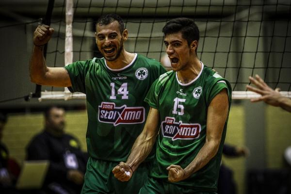 Volley League : Ανανέωσαν με Παναθηναϊκό οι Ζήσης – Ράπτης