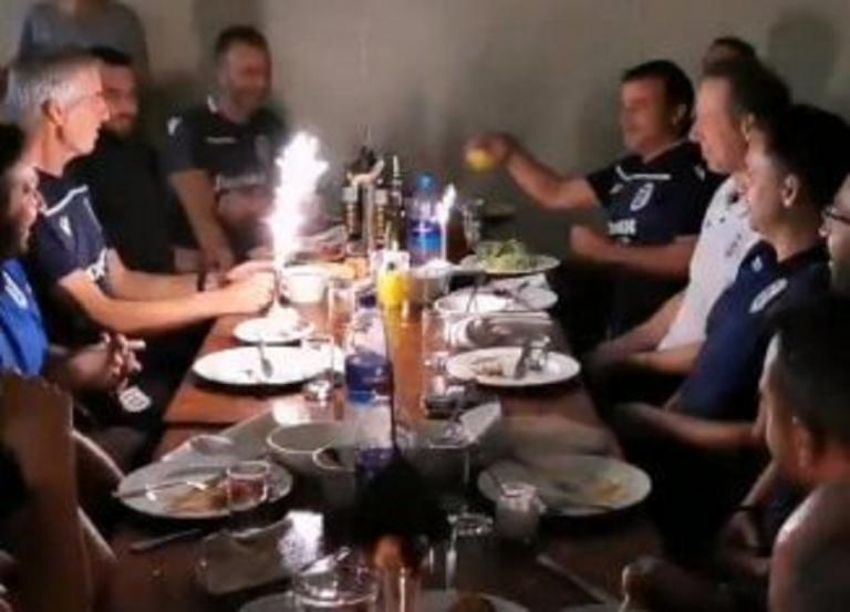 Η τούρτα – έκπληξη για τους αφανείς ήρωες του ΠΑΟΚ