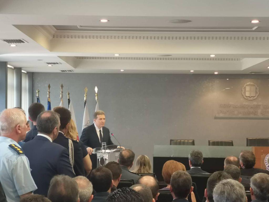 Χρυσοχοΐδης στο υπ. Προστασίας του Πολίτη – Η ασφάλεια ταυτίζεται με τη Δημοκρατία