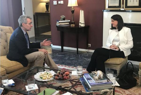 Στρατηγικό διάλογο Ελλάδας – ΗΠΑ για την Παιδεία συμφώνησαν Κεραμέως – Πάιατ