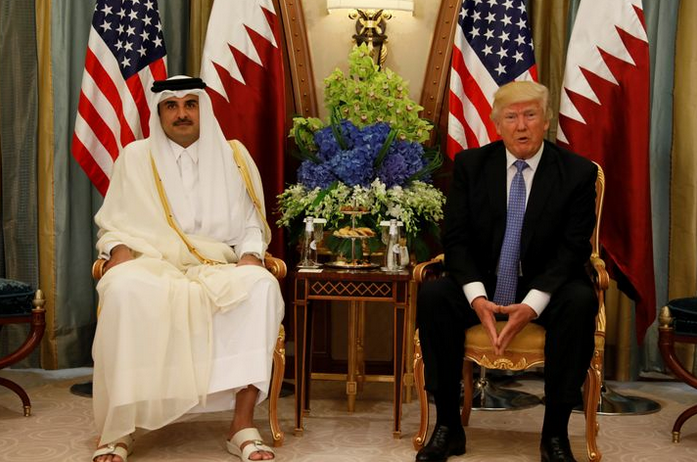 Ο Τραμπ θα συναντηθεί με τον εμίρη του Κατάρ στις 9 Ιουλίου
