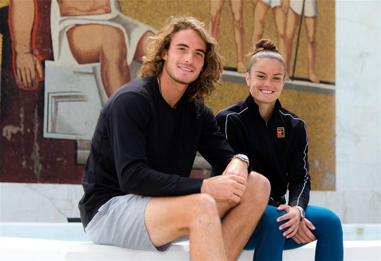 Τι απαντάει η Σάκκαρη για τη σχέση της με τον Τσιτσιπά