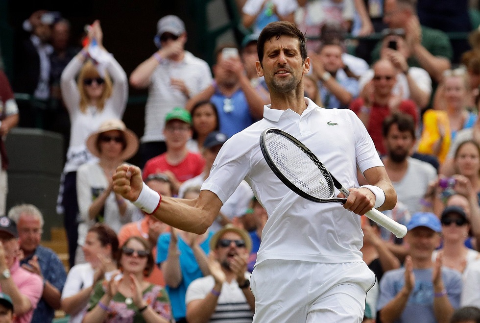 Wimbledon : Ισοπέδωσε τον Γκοφέν, πέρασε στην 4άδα ο Τζόκοβιτς