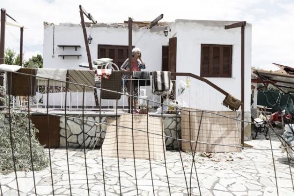 «Μάχη» για την αποκατάσταση των καταστροφών στη Χαλκιδική