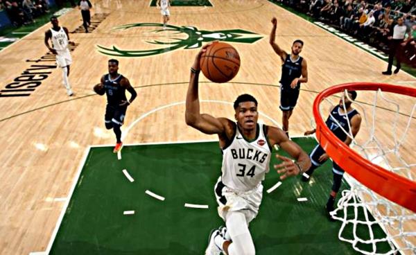 Ο master Αντετοκούνμπο διδάσκει την τέχνη του eurostep (vid)