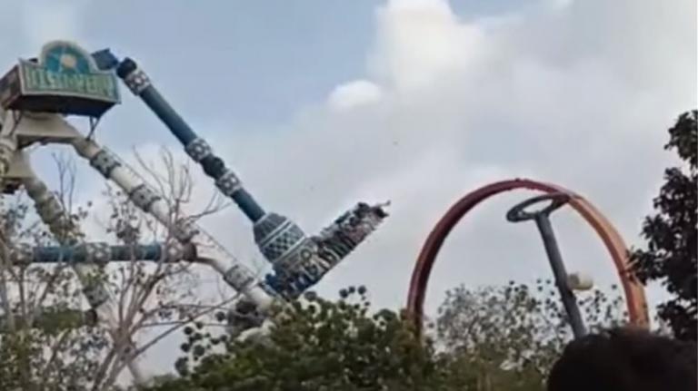 Βίντεο-σοκ στην Ινδία: Ρόδα του Λούνα Παρκ διαλύεται στον αέρα – 2 νεκροί