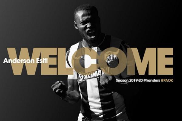Ανακοινώθηκε ο Εσίτι από τον ΠΑΟΚ