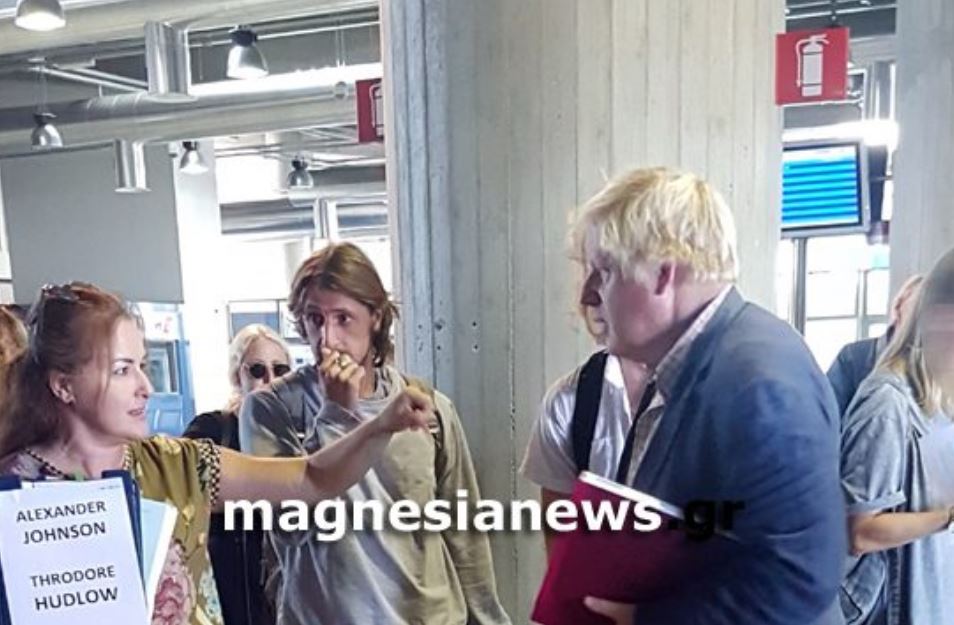 Ο Μπόρις Τζόνσον και τα -συχνά- ταξίδια του στο Πήλιο