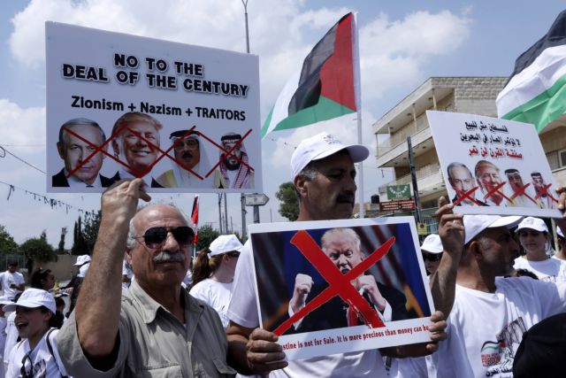 Εννιά στους δέκα Παλαιστίνιους απορρίπτουν το σχέδιο Κούσνερ των ΗΠΑ
