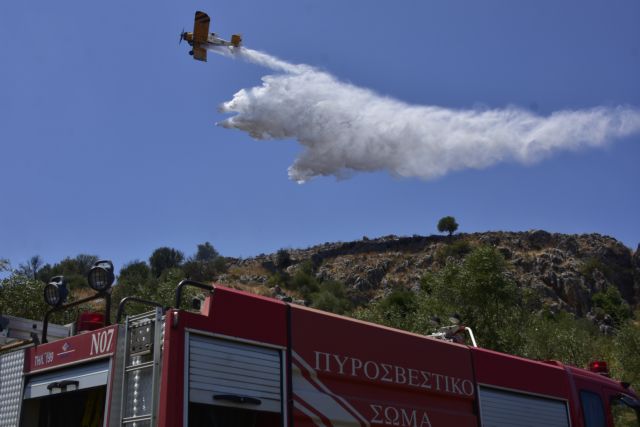 Πυρκαγιά στη Μυτιλήνη