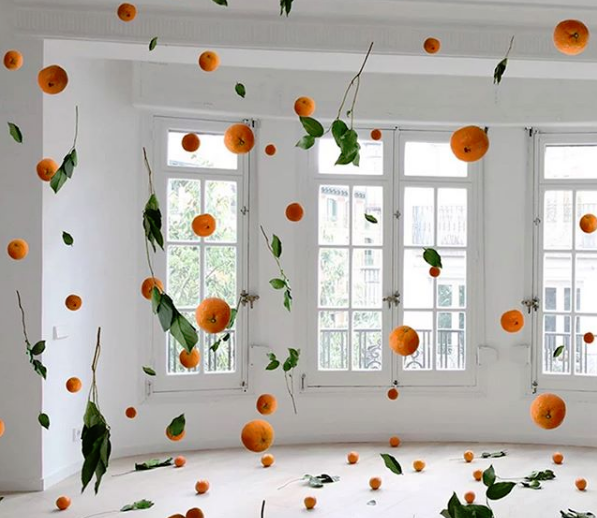 Ένα διαμέρισμα στη Μαδρίτη γέμισε με πορτοκάλια