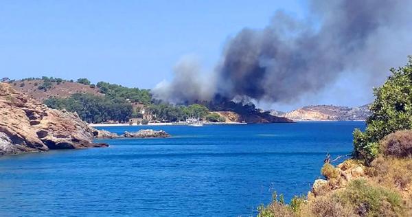 Συνελήφθη 20χρονος αλλοδαπός για την πυρκαγιά στη Λέρο