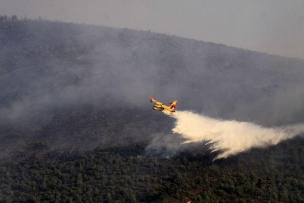 Θάσος: Υπό πλήρη έλεγχο η πυρκαγιά στο νησί