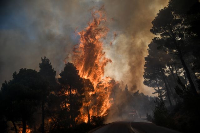 Η Εύβοια στις φλόγες: Το χρονικό της εφιαλτικής πυρκαγιάς