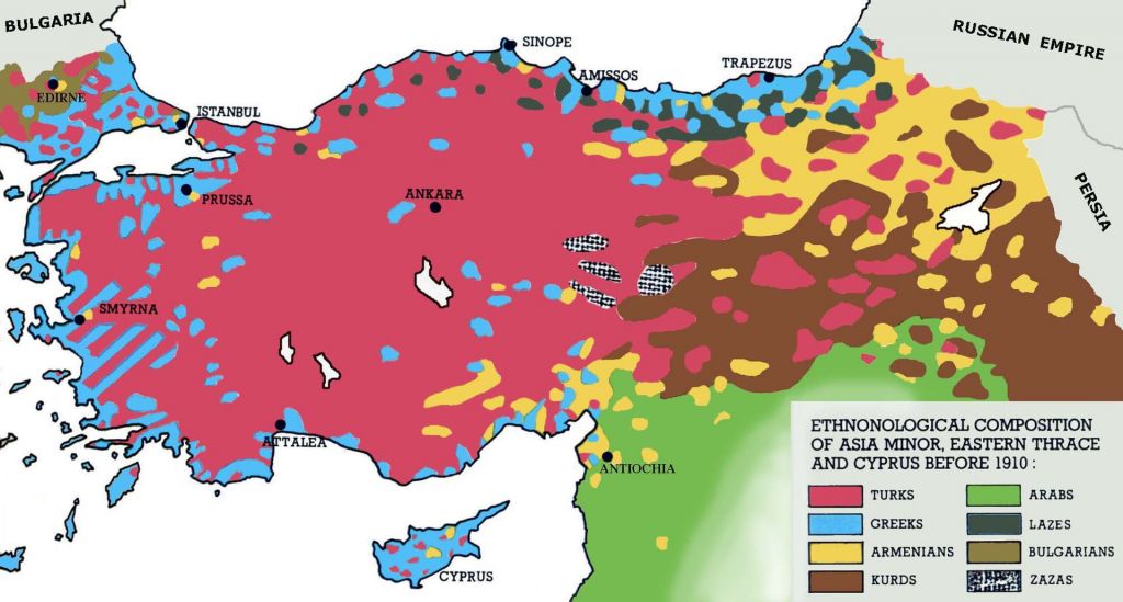 Έλληνες Μικράς Ασίας: Που υπήρχαν, πότε μειώθηκαν