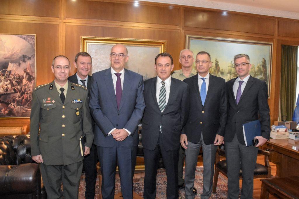 Σύσταση Γραφείου Αμυντική Διπλωματίας ανακοίνωσαν Παναγιωτόπουλος και Δένδιας