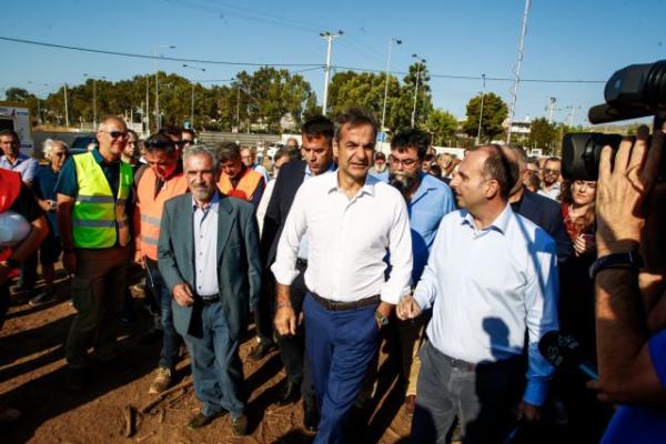 Μητσοτάκης από το Μάτι: Να γίνει ένας πρότυπος οικισμός