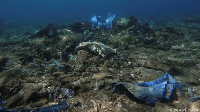 ARD: Τα πλαστικά σκουπίδια στο βυθό της Άνδρου