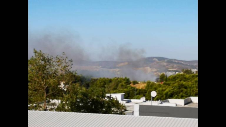 Υπό μερικό έλεγχο η πυρκαγιά στη Λυκόβρυση