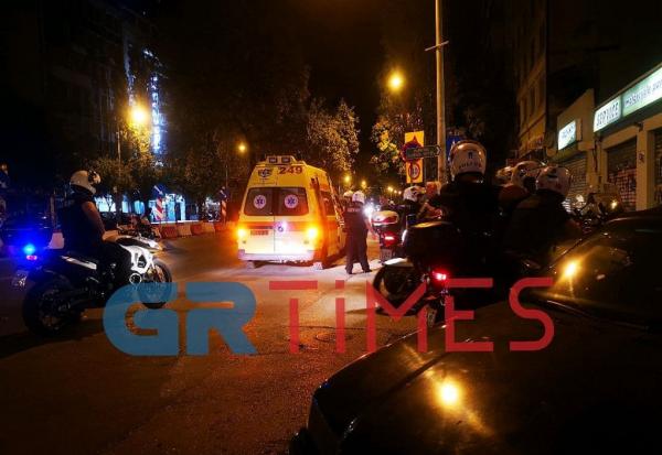 Συμπλοκή με τραυματία στο κέντρο της Θεσσαλονίκης
