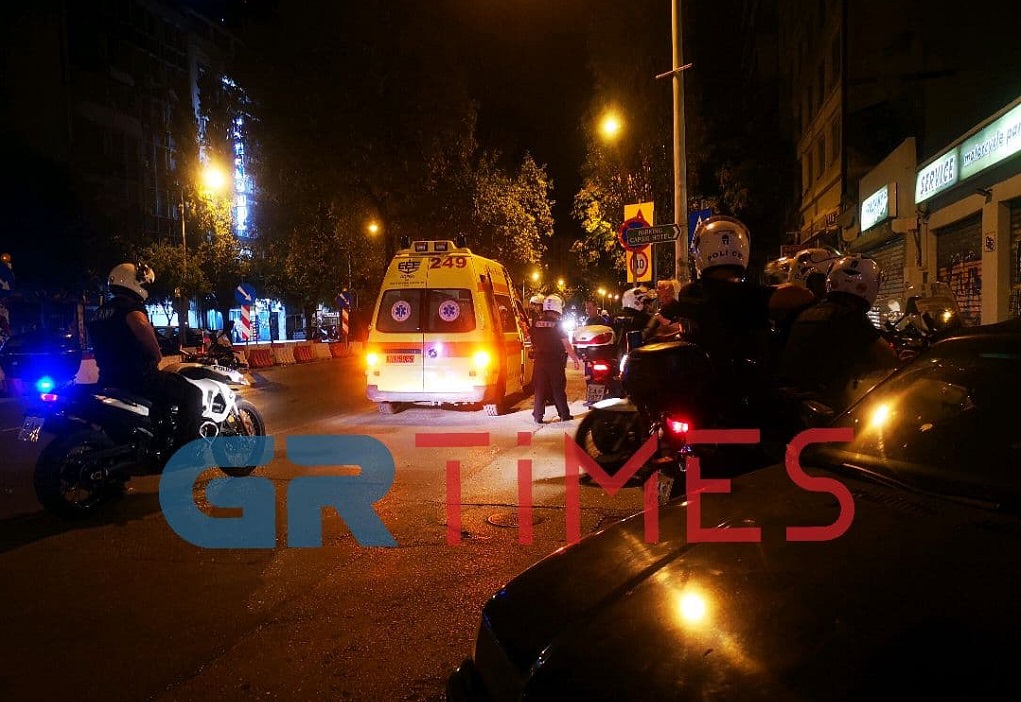 Συμπλοκή με τραυματία στο κέντρο της Θεσσαλονίκης