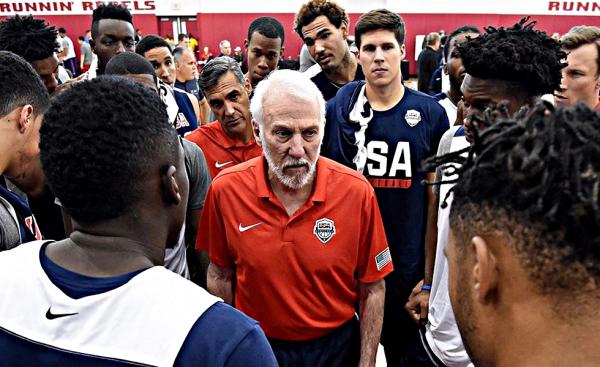 Αυτή είναι η 15άδα της Team USA ενόψει Κίνας