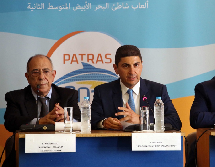 Αυγενάκης: «Εθνικό στοίχημα οι Παράκτιοι Μεσογειακοί Αγώνες»