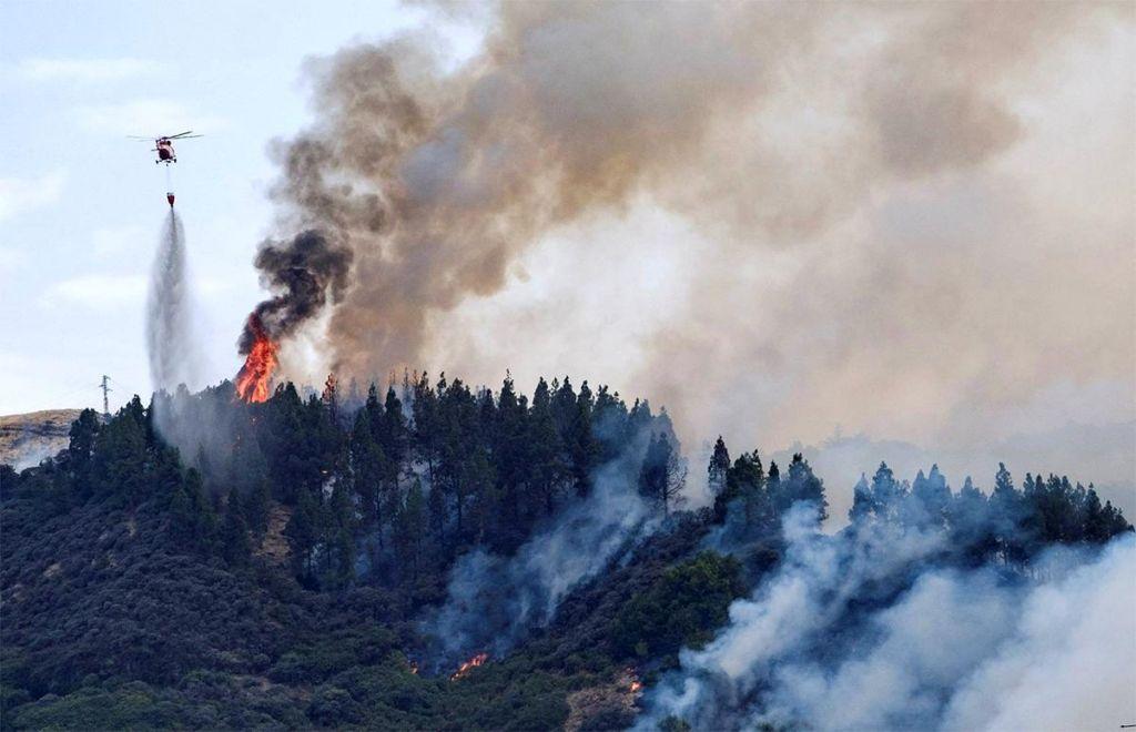Νέα πυρκαγιά στα Γκραν Κανάρια -Εκκενώθηκε τουριστική περιοχή και πολυτελές ξενοδοχείο