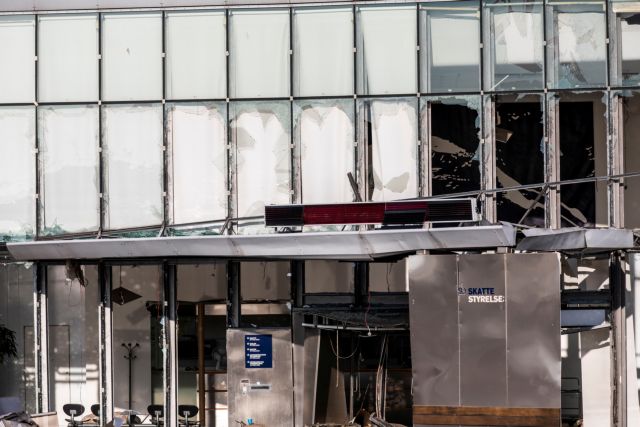 Εκρηξη έξω από το κτίριο της Εφορίας στην Κοπεγχάγη - Ενας τραυματίας