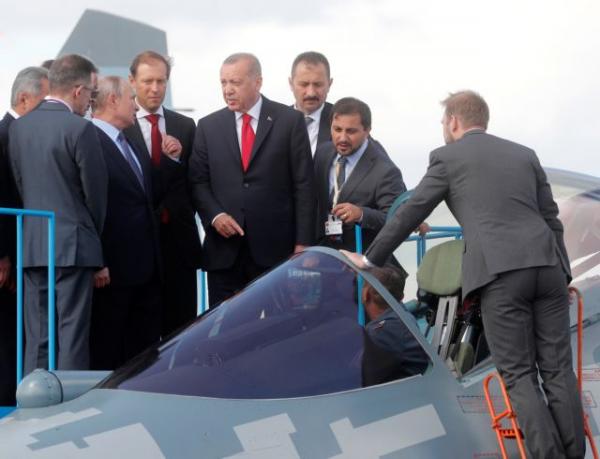 Ερντογάν : Εξετάζουμε την αγορά ρωσικών μαχητικών Su-35 και Su-57 αντί των F-35