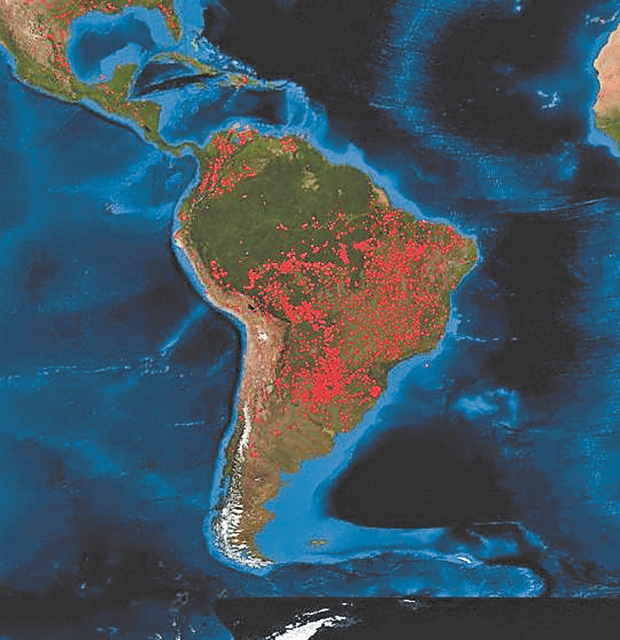 Αμαζόνιος: Φλέγεται ο πνεύμονας της Γης