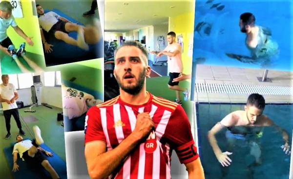 Η σκληρή δουλειά του Κώστα Φορτούνη σε ένα εξαιρετικό βίντεο