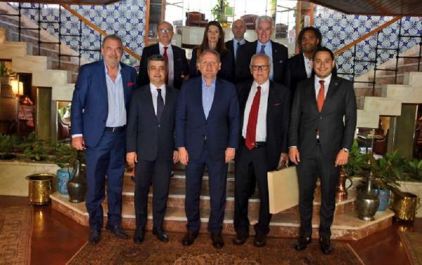 Γεύμα φιλίας στον Ολυμπιακό παρέθεσε η Μπασακσεχίρ