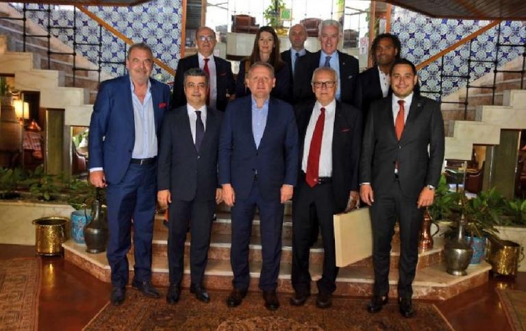 Γεύμα φιλίας στον Ολυμπιακό παρέθεσε η Μπασακσεχίρ