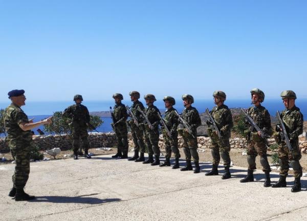 Μήνυμα αποτροπής : Ο Αρχηγός ΓΕΣ σε Ικαρία, Αγαθονήσι, Λειψούς, Αρκιούς