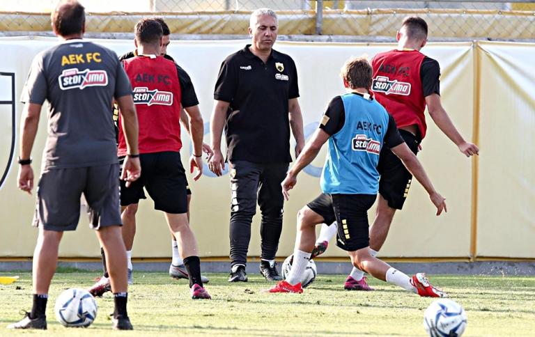 ΑΕΚ : Έπιασε δουλειά ο Κωστένογλου – Αυτό είναι το τιμ του
