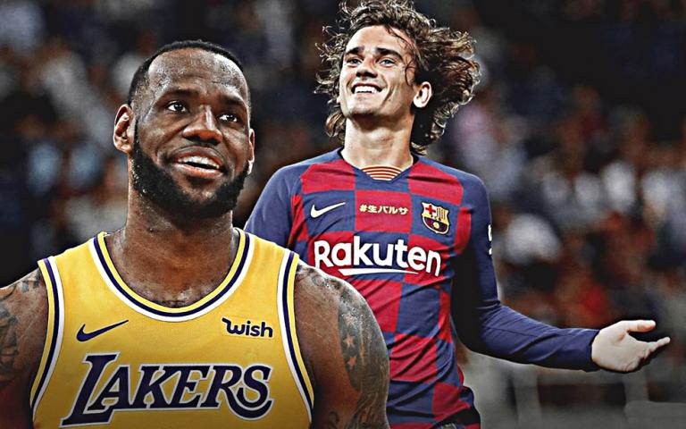 Ο Γκριεζμάν μιμήθηκε ΛεΜπρόν και ο «Βασιλιάς» τον αποθέωσε