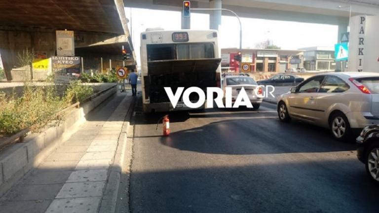 ΟΑΣΘ : Νέα βλάβη σε λεωφορείο – Δεν είχε ούτε τρίγωνο ο οδηγός