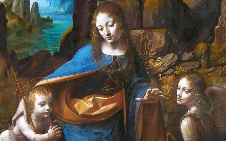 Ακτίνες Χ ρίχνουν «φως» σε άγνωστα προσχέδια της «Παρθένου των Βράχων» του Ντα Βίντσι