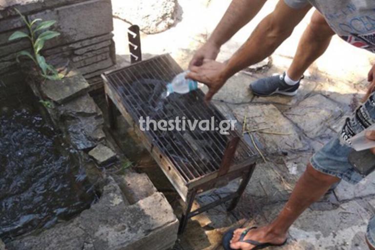 Άναψαν ψησταριά στο δάσος του Σέιχ Σου!