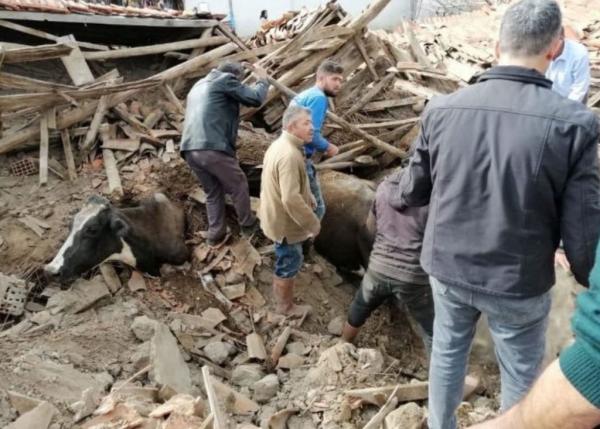 Σεισμός στην Τουρκία: 100 σπίτια κατέρρευσαν, τραυματίες και εγκλωβισμένοι