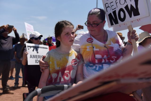 Με διαδηλώσεις υποδέχθηκαν τον Τραμπ στο Ελ Πάσο και το Οχάιο