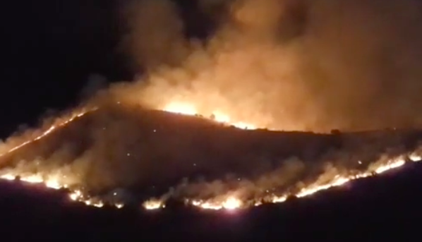 Φλώρινα: Φωτιά στην κοινότητα Βαρικού του Δήμου Αμυνταίου