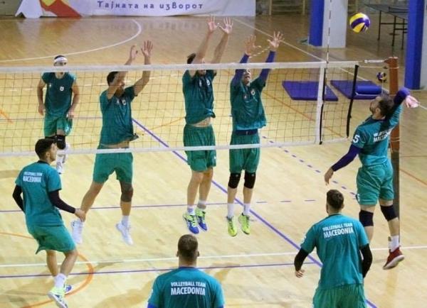 Πρόκληση των Σκοπίων ενόψει του Ευρωπαϊκού Πρωταθλήματος Βόλεϊ