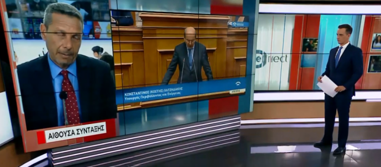 Κ. Χατζηδάκης: Αν καταρρεύσει η ΔΕΗ, θα καταρρεύσει μαζί της και η χώρα