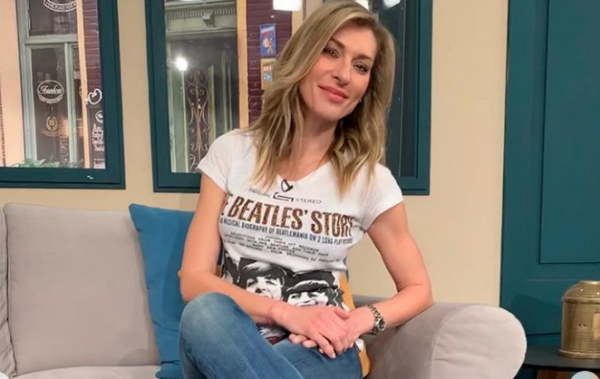 Ζέτα Δούκα: Μας καλημερίζει δίχως ίχνος μακιγιάζ