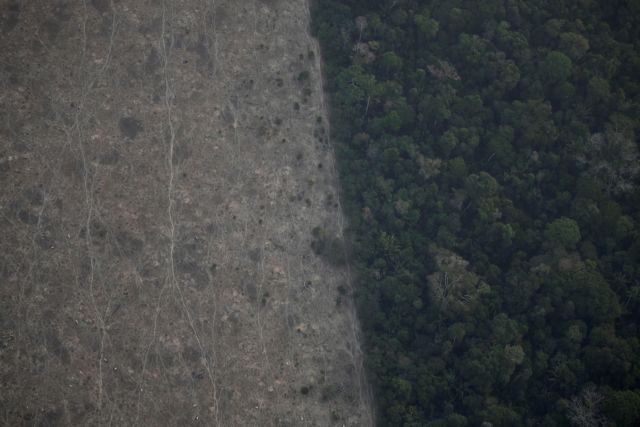 Αμαζόνιος: Εικόνες απόλυτης καταστροφής από τη φωτιά