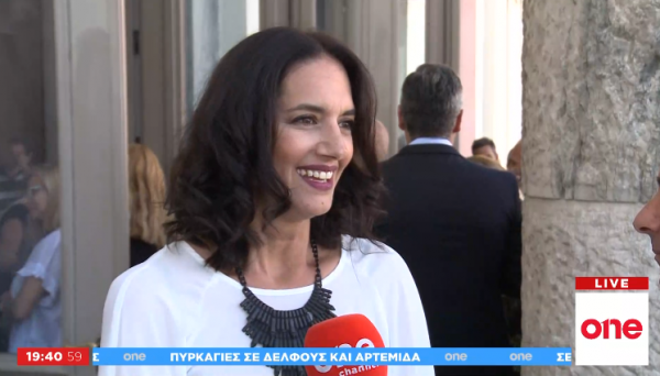 Ν. Δούνια στο One Channel: Είμαι σίγουρη ότι θα γίνουν πολλά στον Πειραιά